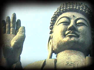 Bouddha - Svastika - salut
